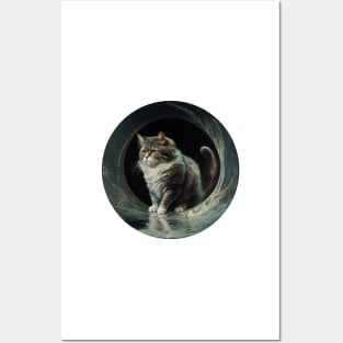 Cat-tivating Collection of Whimsical and Bold Cat Designs  Description: If you're a cat lover looking for unique and captivat Posters and Art